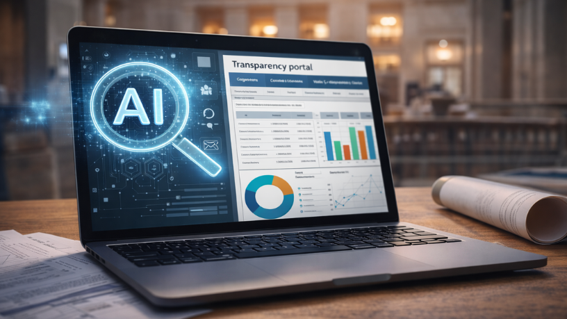 A busca com IA pode tornar portais de transparência mais eficientes e acessíveis, fortalecendo a gestão pública, como destaca Nexdata Tecnologia Ltda.