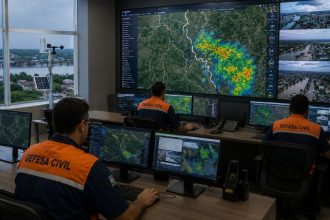 Novo sistema de alerta da Defesa Civil escolhe Corumbá como pioneira para testes de prevenção e mitigação de desastres