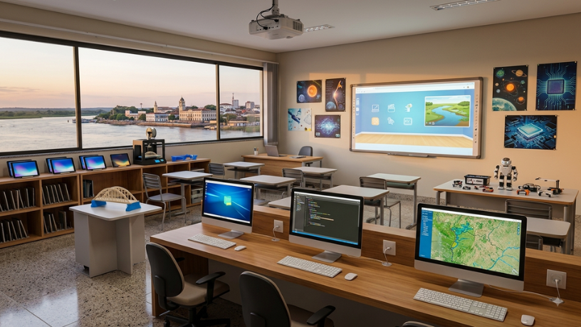 Tecnologia ganha espaço na educação de Corumbá e abre novas oportunidades para estudantes e professores