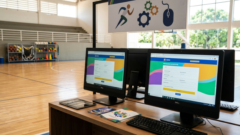 Corumbá ganha plataforma digital para inscrições em programas esportivos; veja como funciona