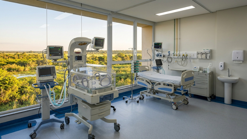 Corumbá ganha primeira UTI neonatal e pediátrica do Pantanal; atendimento começa em outubro